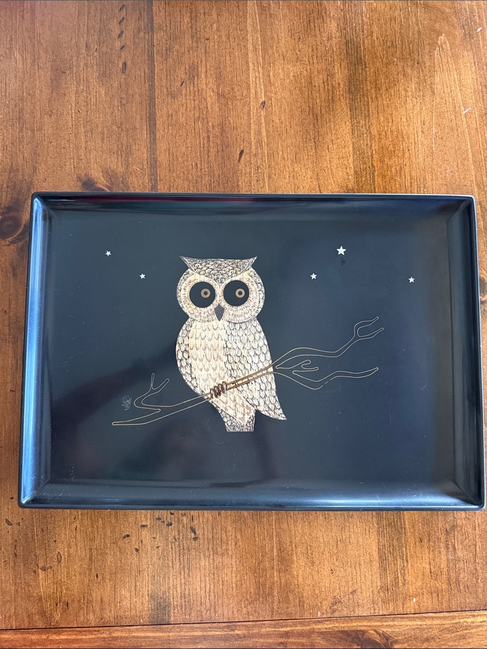 MCM Couroc Owl Serving Tray